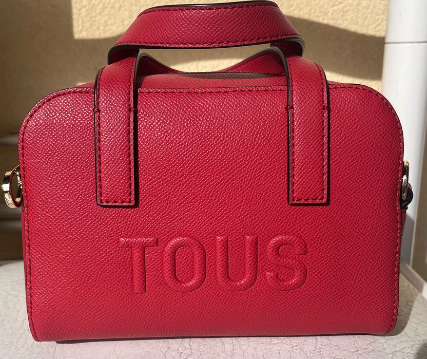 Mala de Mão/Crossbody Pequena T La Rue New vermelho - Tous