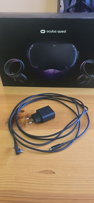 Gogle VR Oculus Quest 1 + Kabel Link