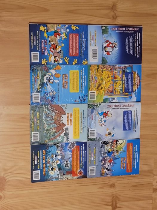 Komiksy kaczor Donald gigant poleca 2022 rok cały zestaw