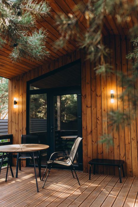 Котедж у сосновому лісі під Києвом. Камін. Вініл. Чан. Баня