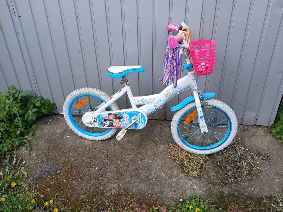 Rowerek 16 cal  kraina lodu