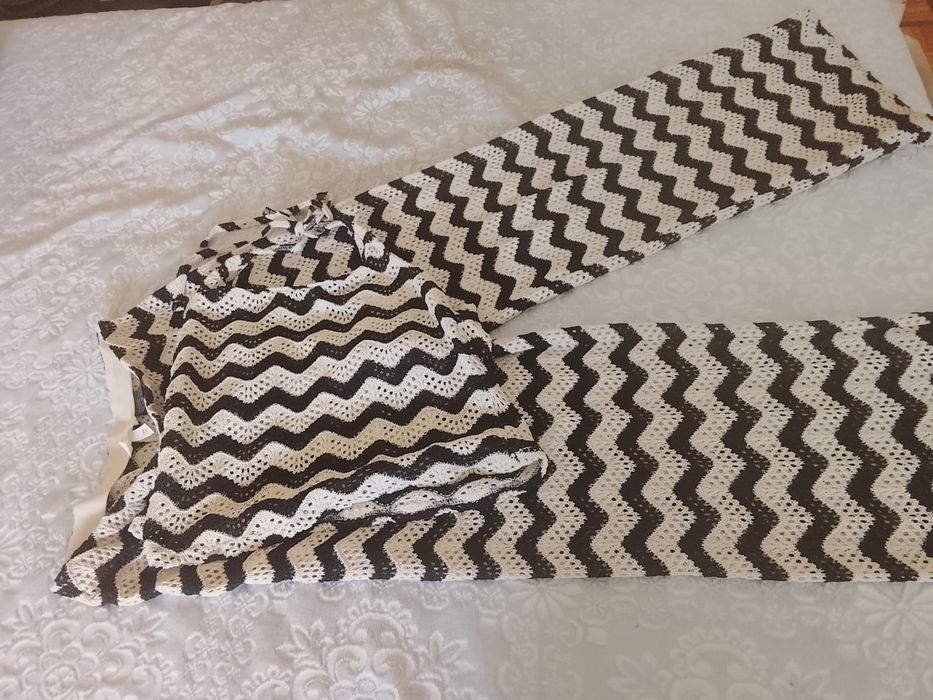 Conjunto crochê praia h&m