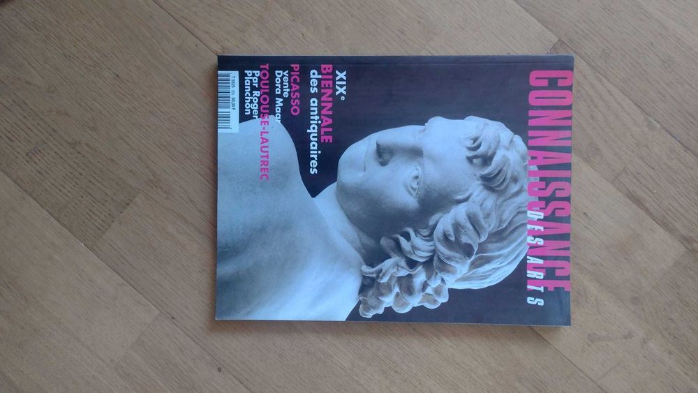 Lote 5 Revistas Arte Francesa L'OEIL e Connaissance des Arts 1959-1980s Vintage