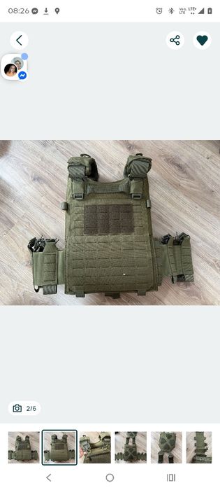 Kamizelka plate carrier