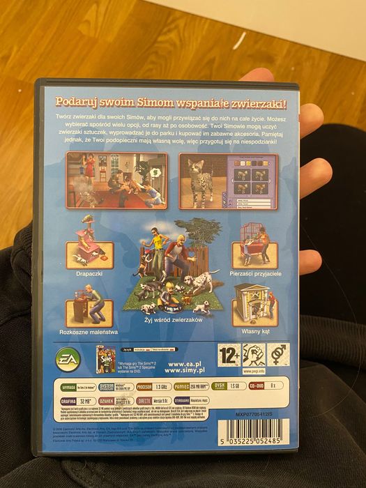 Dodatek do gry the sims 2 zwierzaki