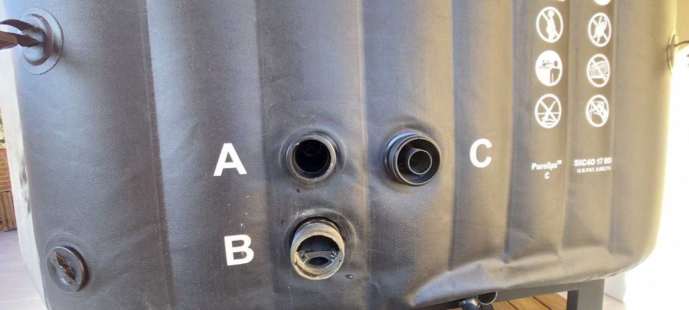 Spa insuflável octogonal INTEX com bolhas e jatos