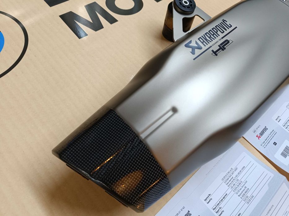 Ponteira Akrapovic BMW R1250 GS GSA Adventure - como NOVA