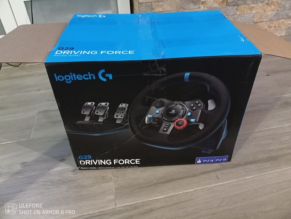 Driving force Logitech g29 + shifter PS5 PS4 PS3