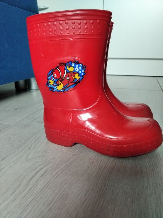 Kalosze dziecięce czerwone 25