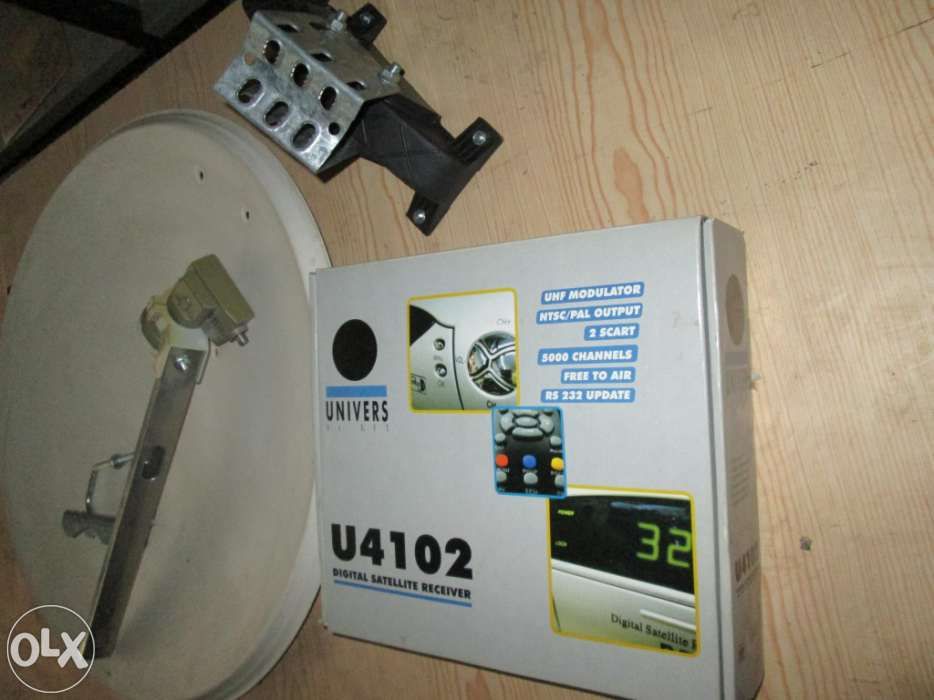 Receptor de satélite U 4102 com prato original