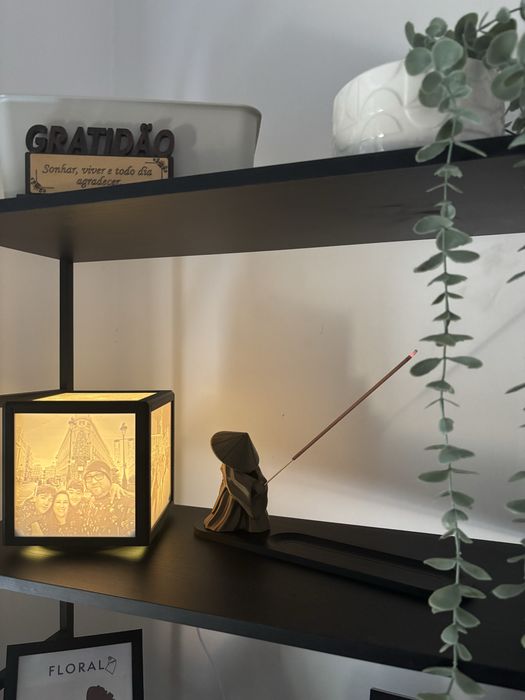 Luminaria Cubo perfeita