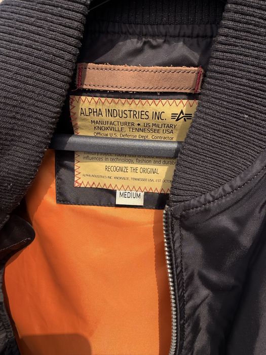 Alpha Industries bomber jacket kurtka bomberka roz M