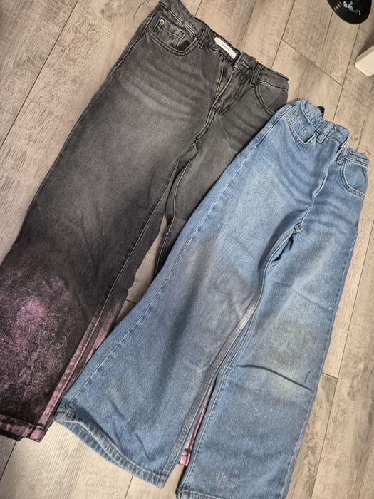 Spodnie dziewczęce 134