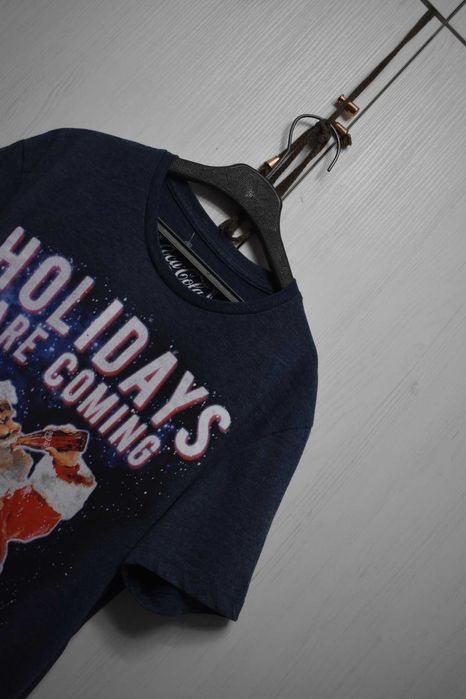 T-shirt świąteczny święta S koszuilka mikołajki xmas Coca-Cola
