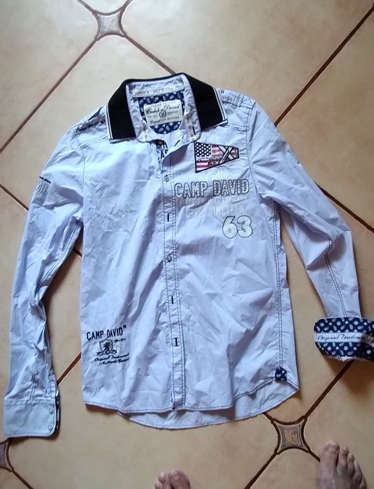 Koszula Camp David Muscle Fit Super Hafty