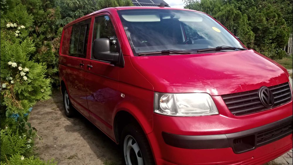 VW T5 2009r 2,5 TDI bez rdzy sprowadzony do opłat