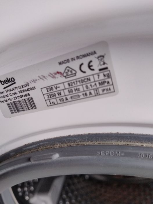Pralka Beko 7 kg 1000 obr/minutę