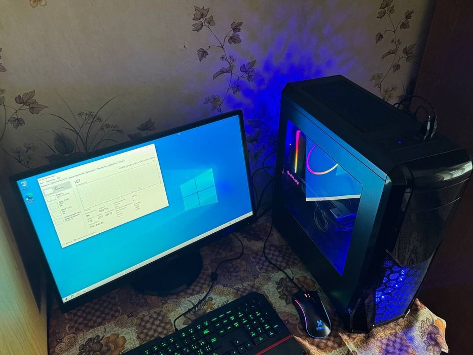 Ігровий ПК + Монітор 24” IPS + RX 580 8GB + Подарунок!