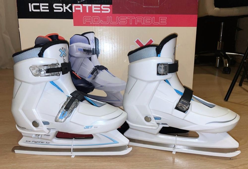 Коньки ICE SKATES, размер 34-37