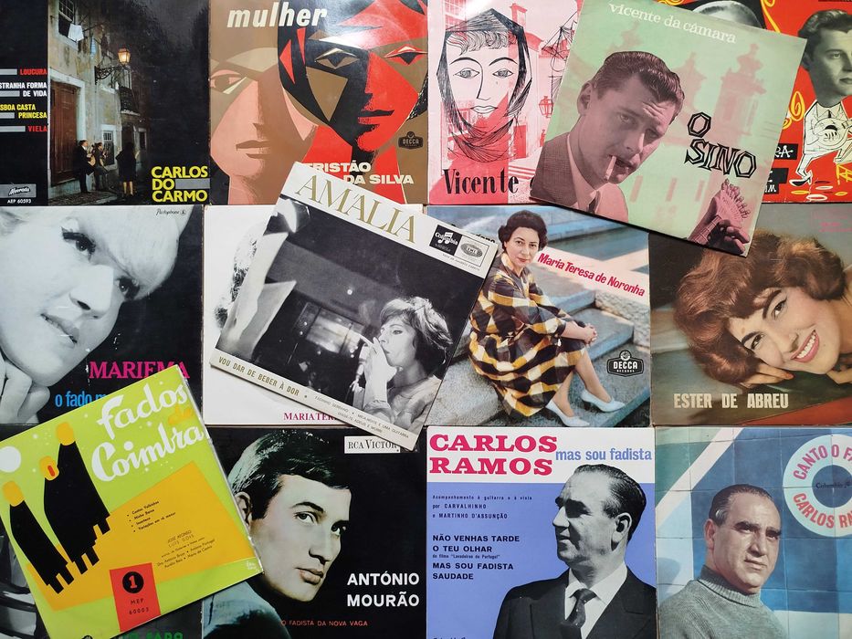 Discos Vinil FADO - Vinis Antigos Singles e EP's