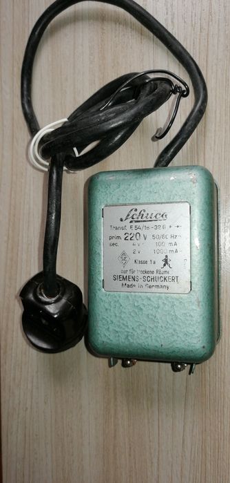 Kolekcjonerski Transformator Schuco Siemens