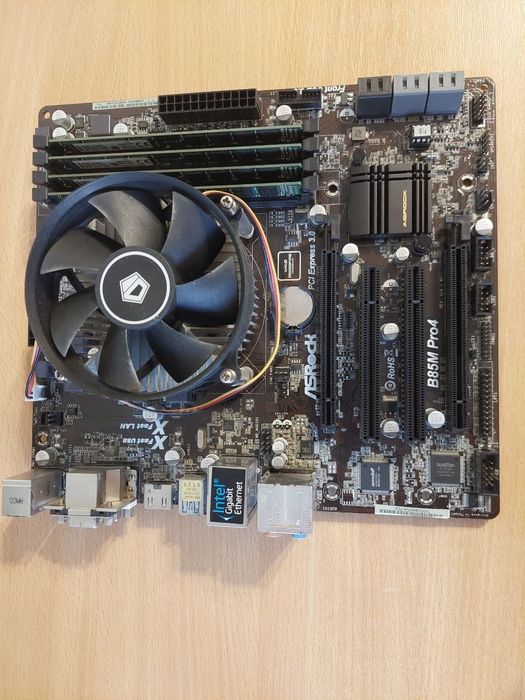 Комплект i5-4590 + B85M Pro4 + 16GB DDR3