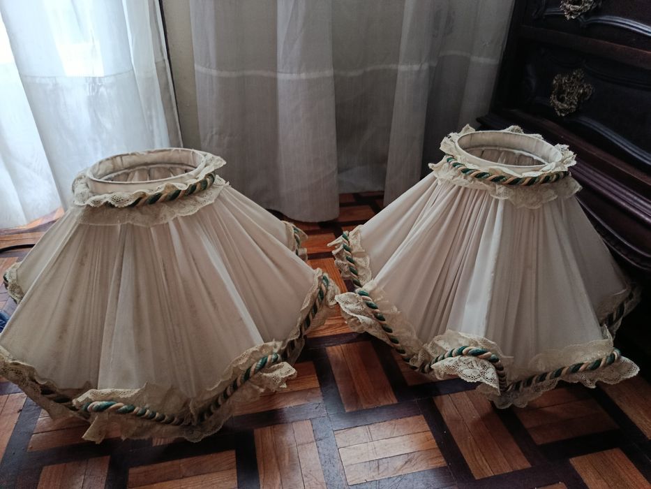 Conjunto  de abajours vintage