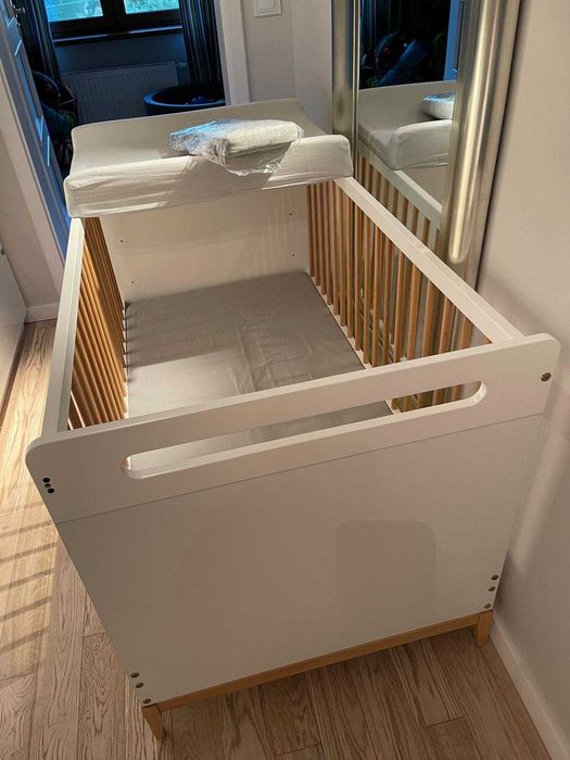 Łóżeczko dla dziecka, łóżeczko ELLE marki TIMOORE, stan idealny