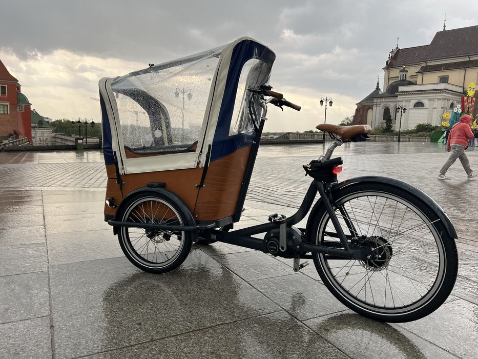 Babboe Curve Mountain — rower cargo z budą | Warszawa