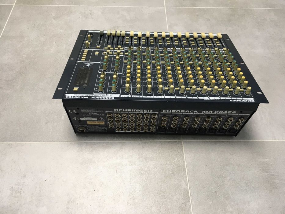 Zestaw DJ BEHRINGER MX2642 Reloop DOMINANCE 2x 360W kolumny VOICE KRAF
