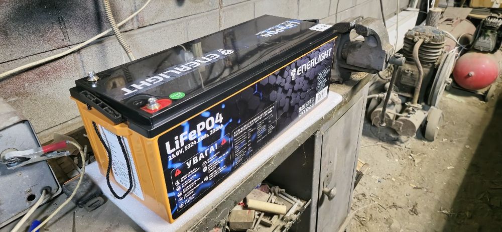 Акумулятор lipofe4 24V, 208Ah, 5 325Wh