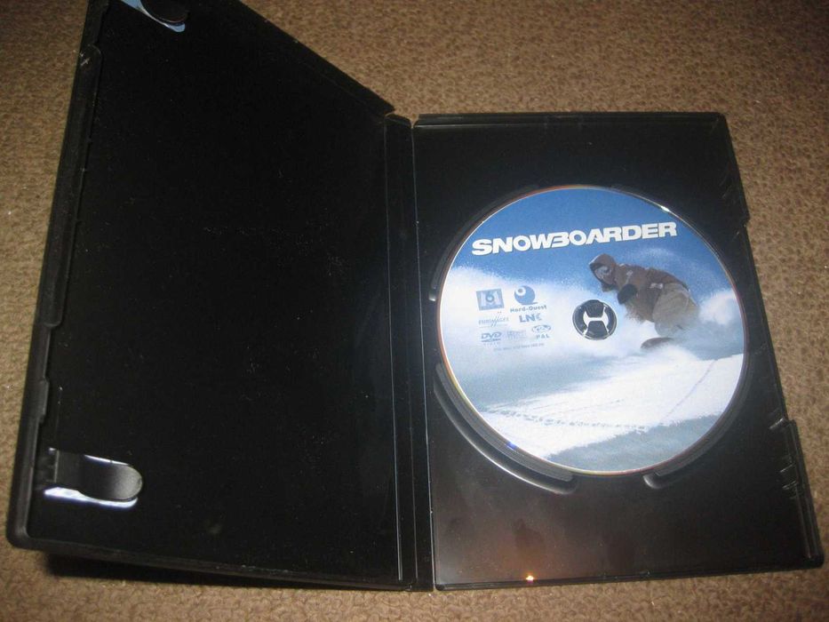 DVD "Snowboarder" com Nicolas Duvauchelle/Raro!