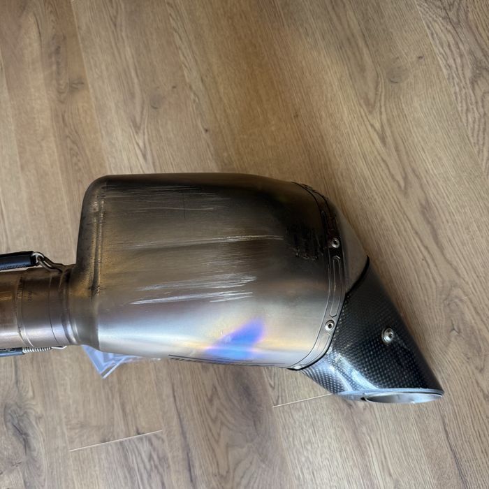 Escape Completo Akrapovic Titanium Carbono Tracer 7 MT07 XSR700 Euro5