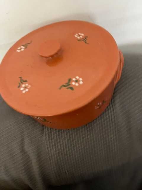 Tacho barro vermelho vidrado
