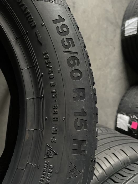 Шини 195/60/15 - 4шт Continental ContiWinterContact TS850 зима