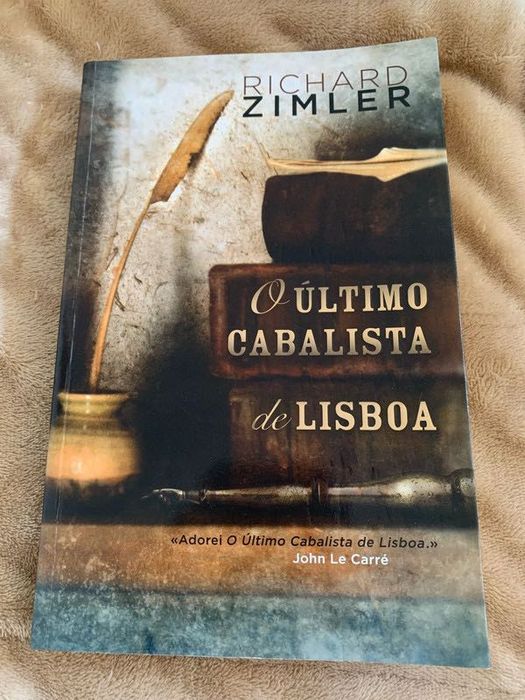 Livro "O Último Cabalista de Lisboa", de Richard Zimler