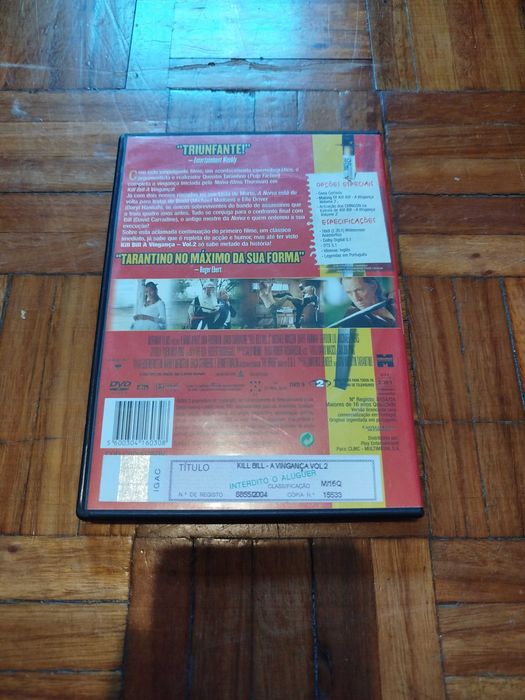 DVD Kill Bill A Vingança Volume 2