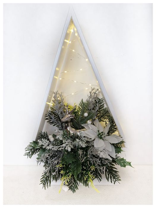 Stroik choinka LED dekoracje Boże Narodzenie