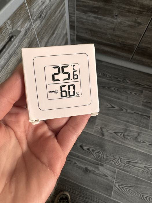 Термометр гігрометр градусник (батарейка в комплекті)