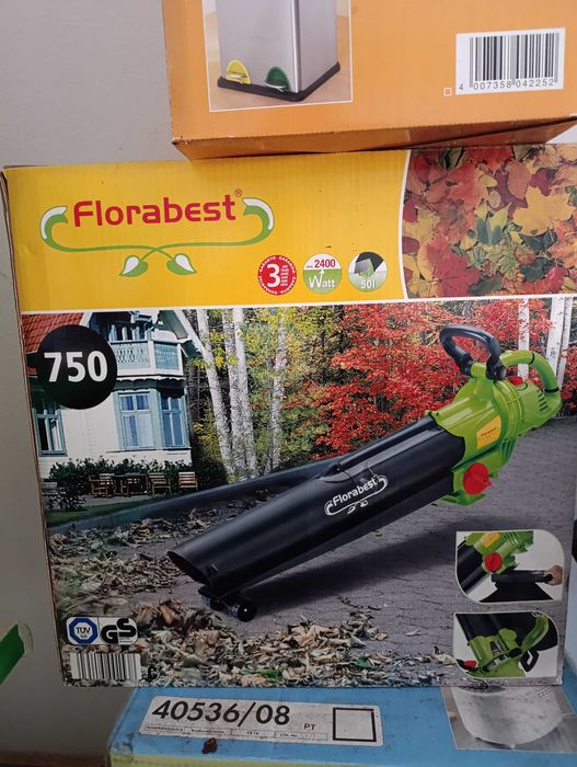 Aspirador soprador de folhas jardim (Novo)