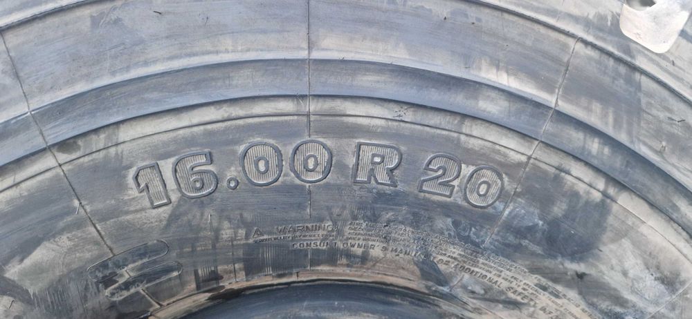 16.00r20 16.00-20, 21/80-20 Michelin XZL 95% bieżnik bez napraw