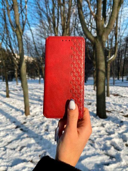 Чохол книжка Premium з 3D тисненням у вигляді кубіка Xiaomi Redmi 10