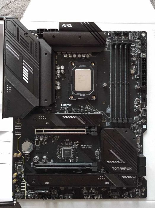 процесор Intel i5 14500 + материнська плата MSI B760 Tomahawk Wi-Fi