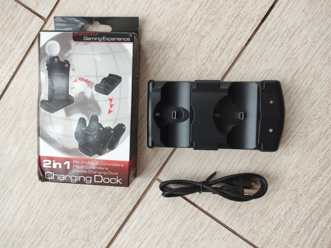 USB подставка-зарядка для джойстика PS3 (2в 1): 339 грн. - Аксессуары ...