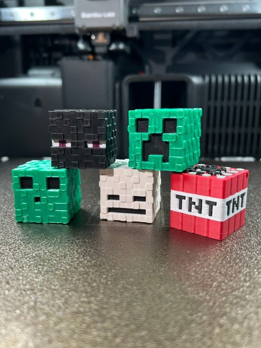Мини-блоки Minecraft (Брелок)
