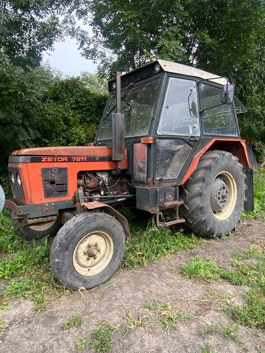 Ciągnik rolniczy Zetor 7211 cały w oryginale 1990r