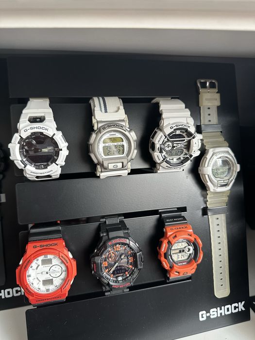 Kolekcja zegarkow Casio Gshock