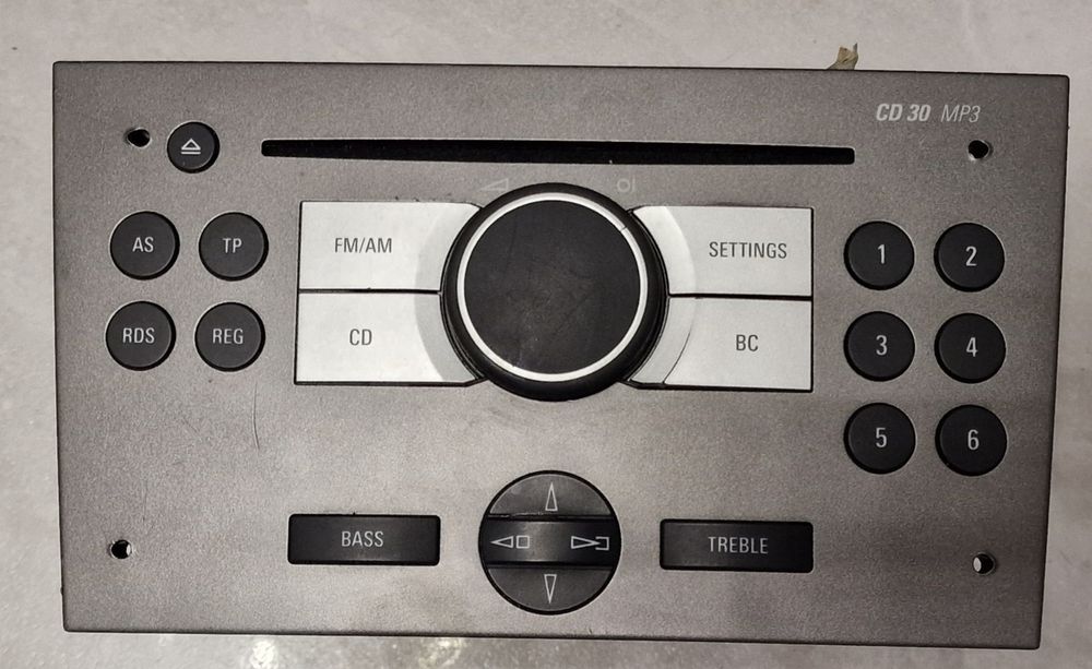 Radio Opel CD 30 MP3 Blaupunkt do opla Vectra C, Zafira B, Meriva, Astra H