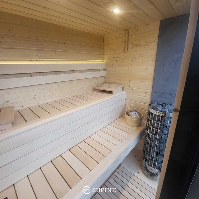 Sauna ogrodowa Olaf 235 cm x 175 cm