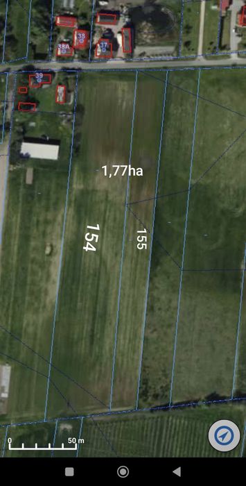 Sprzedam dwie działki rolne 1.77ha